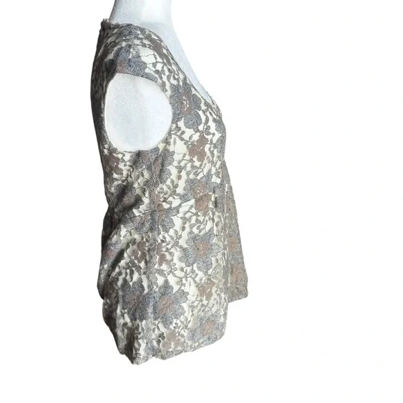 Eva Franco babydoll sexy lacey top Y2k vampire Diaries women’s size medium NEW - Picture 13 of 16